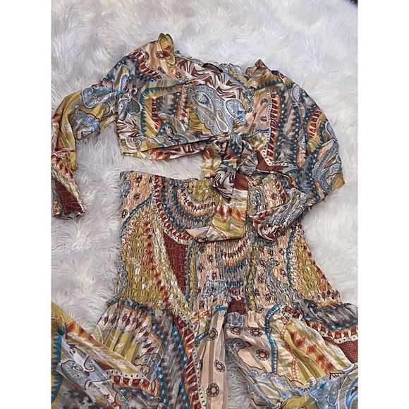 NWT BANJUL Plus Size Brunch Life Pant Set, Boho Pant Set Size 3X - Picture 5 of 7